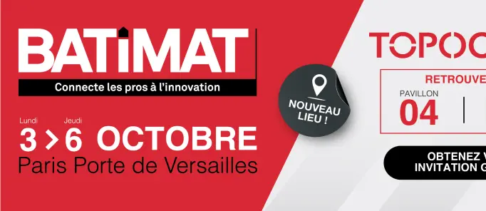 Article : [save the date] : Batimat du 03 au 06 octobre 2022