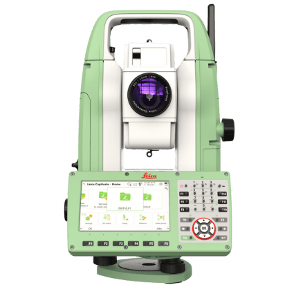 Louez votre station totale manuelle Leica FlexLine TS10 chez Topocenter