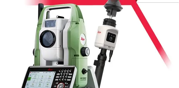 mise en avant : Prisme réflecteur et station totale : fonctionnement, rôle et apport du duo Leica AP20 AutoPole & TS20
