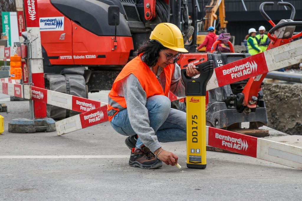 Détecteur de réseaux enterrés Leica DD175